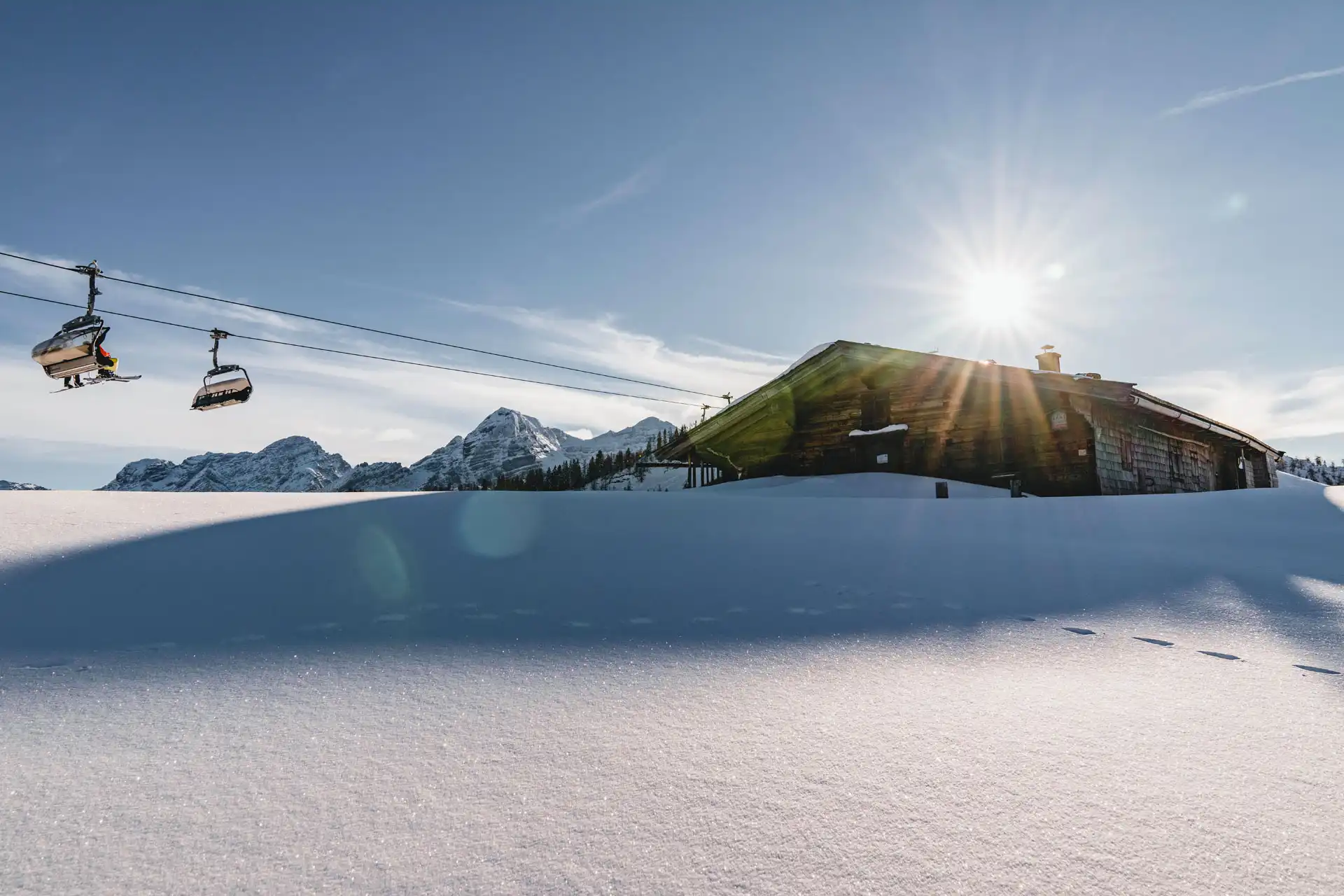 Winterlandschaft Salzburger Saalachtal